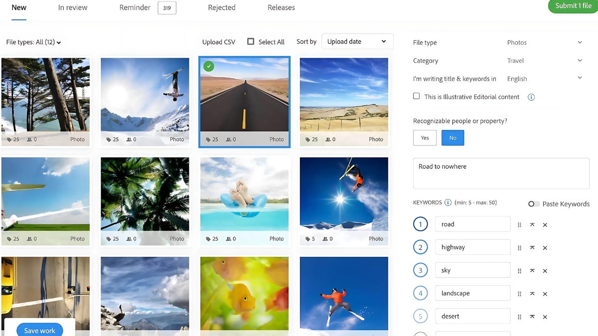 Get Approved for Adobe Stock