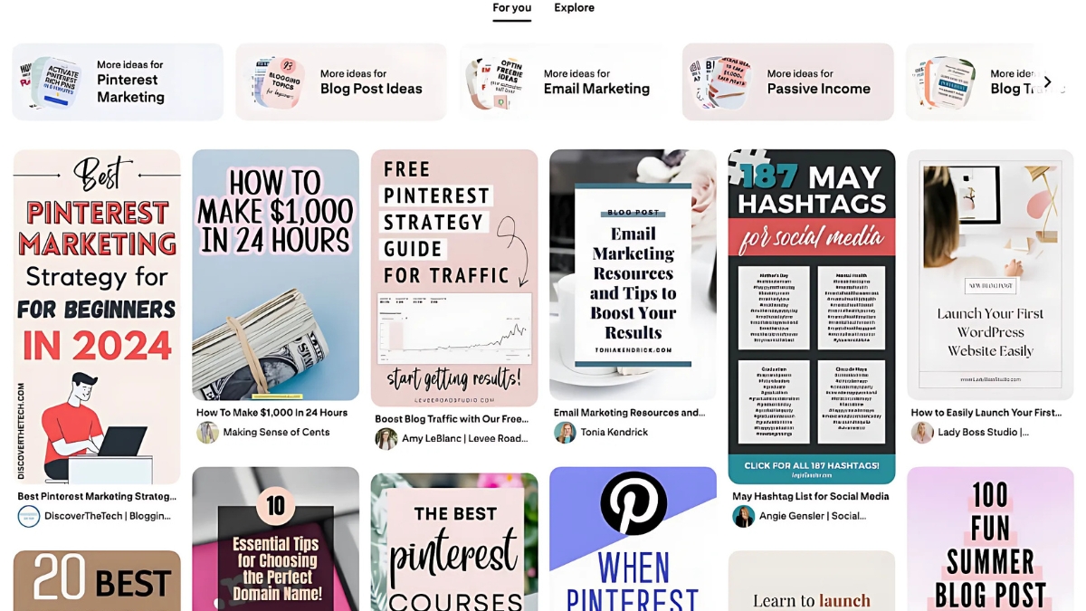 Pinterest Marketing Strategy