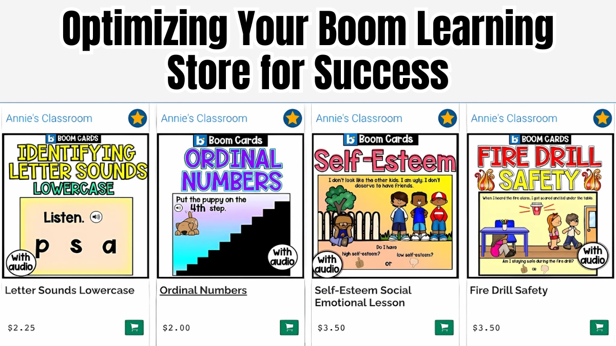 Sell Digital Resources on Boom Learning