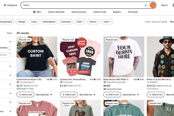 How to Sell Print on Demand T-Shirts on Etsy: A Complete Beginner's Guide