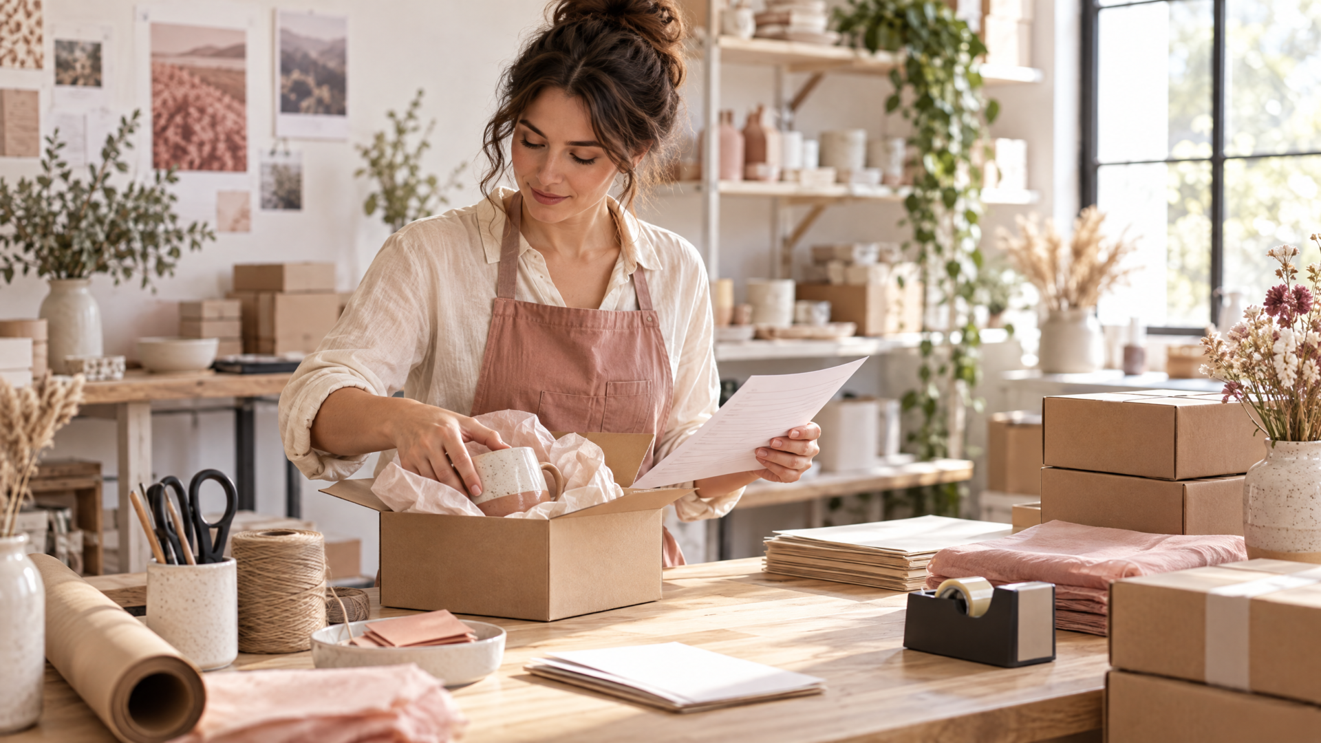 A Reliable Customer Order Workflow for a Small Creative Business