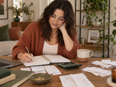 The Calm Money Date: A Weekly Budget Routine for Women Building Income